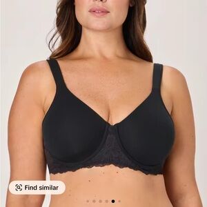 Bali Breathe Women's Minimizer Bra, Underwire
36C
Black
Brand new never worn